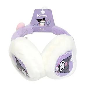 쿠로미 글리터하트 귀마개(528190)여아 여아동 귀여운 겨울 패션 접이식 유아 캐릭터 산리오