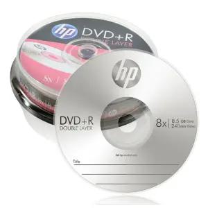 HP Media DVD R DL (10p 케익 케이스)공디브이디 DVDRW