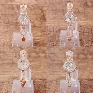 리크플 겸용 생활방수 여성시계 손목 러블리 팔찌겸손목 큐빅손목 패션손목 여자손목 캐주얼손목