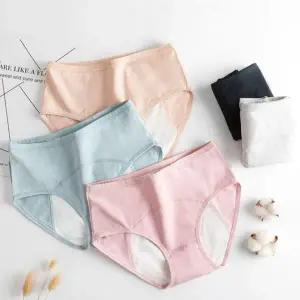 여성 면팬티 순면 속옷 헬스팬티