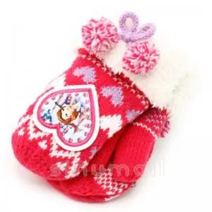 소피아 하트 니트벙어리장갑캐릭터 아동 어린이 유아 겨울 예쁜