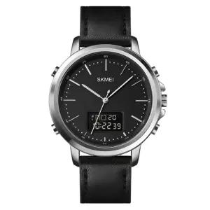 고급 남성 전자 아날로그 가죽 메탈 정장 패션 남자 손목시계 초침 학생 사각 데일리 커플 남녀공용