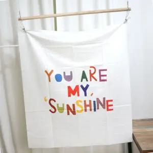 페브릭포스터 패브릭 - 선샤인린넨 감성 그림바란스 인테리어가리개 커튼 커텐 천포스터