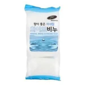 국산 향이 좋은 미용 세수 세안 비누 - 화이트