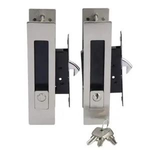 )매입손잡이 슬라이딩도어락 PT-18 욕실 SC CB 도어핸들락 SC락 CB락