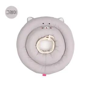 패리스독 뉴베프카라(고양이-그레이 M)애완견넥 반려동물 애묘 베프 용품 강아지 고양이 쿠션 애견