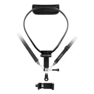 1인칭 시점 촬영용 넥홀더 목거치대 편리한 장비라이딩용 낚시 카메라 스마트폰 걸이 핸드폰용 액션캠 스탠