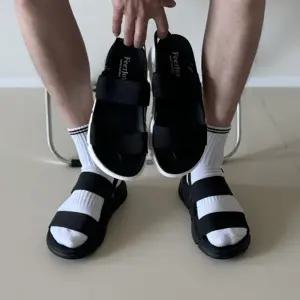 키높이 여름 해변 휴가 시원한 발편한 샌들 슬리퍼굽있는 가벼운 남성 실내 선생님 사무실화 외출용 실용