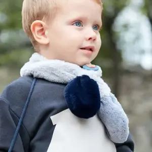 모모프렌즈 넥워머 아동 방한 목도리 겨울 털키즈 어린이 머플러 퍼목도리 털목도리