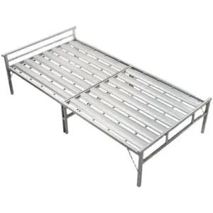 철제 침대프레임 접이식 기숙사 고시원 싱글 베드 폴딩침대