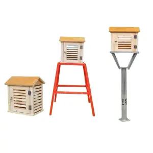 백엽상 나무상자 습도계 온도계 세트 화물택배비 관측용