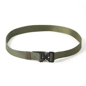 아웃도어 작업복벨트 그린 원터치 코브라 120cm남성캐주얼밸 군용 밀리터리 밸트 군인 학생 전술 전술밸