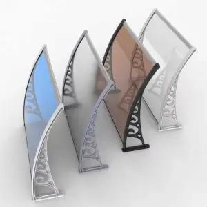 테라스 현관 렉산 베란다 벽면 어닝 고정 차양막