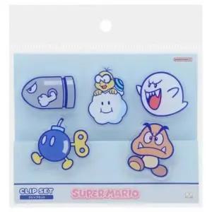 /이룸 닌텐도 슈퍼마리오 아크릴클립 5개세트 적군B 캐릭터