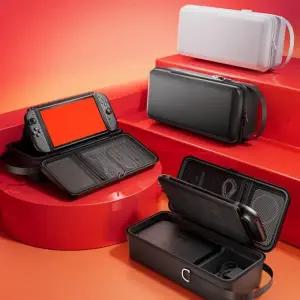 /이룸 닌텐도 스위치2 올인원 파우치 블랙 레드블루 수납