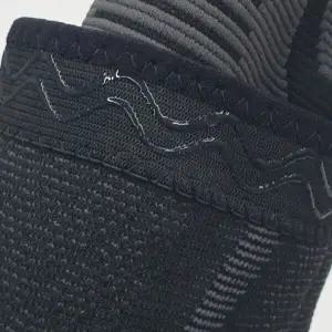 P1 등산 헬스 니슬리브 무릎보호대 블랙 S