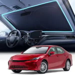 2026년 업그레이드된 Nmoiss 자동차 앞유리 선쉐이드 닷 매트릭스 반사 코팅 확장된 가장자리 빛 누출 없는