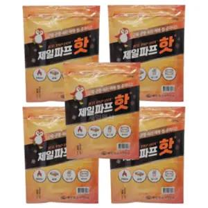 제일파프 핫 5매입 5개 의약외품 정품 붙이는 도제일파스 시원한 쿨파스 사은 슈퍼 응급용 구급용 제일