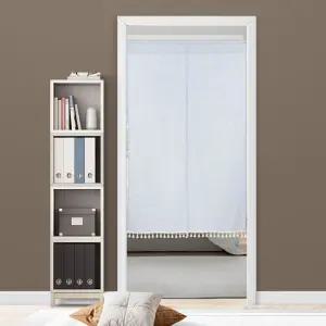 스카이바란스 가리개커튼 중문대용 가림천 현관막 주방 공간분리 베란다 패브릭 창문 막천 미니 현관 커튼