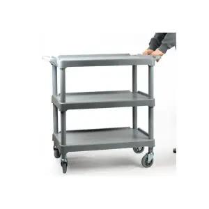 식당 호텔 병원 플라스틱 3단 카트 플라스틱3단카트 거중기