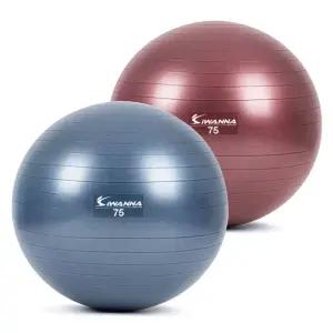 아이워너 안티버스트 파스텔 짐볼 75cm홈트레이닝 스트레칭 필라테스볼 실내운동용품 대형볼 밸런스볼 가정