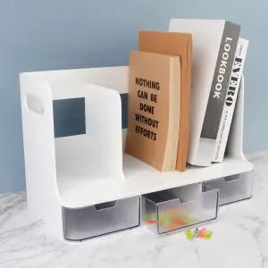 책꽂이 시스맥스 올리오 서랍 문구용데스크멀티박스 서류문서정리 정리 용꽂이 진열대