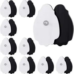 30회 이상 사용할 수 있는 20팩 TENS/EMS 유닛 교체 패드 업그레이드된 셀프 스틱 성능을 갖춘 TEC.BEAN