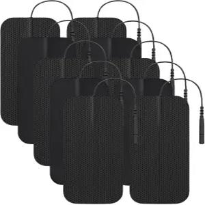 TENS 유닛 교체 패드 2 X4 10Pcs 업그레이드된 셀프 스틱 성능을 갖춘 재사용 가능한 전극 7000 AUVON