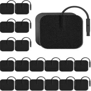 재사용 가능한 자가 접착 성능을 갖춘 20팩 TENS 유닛 전극 패드 3000 AUVON/네오카본/TENKER와 호환되는