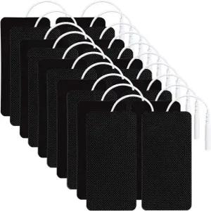 라니니니 TENS 유닛 교체 패드 20개 자가 접착 및 자극 없는 디자인 업그레이드된 대형 전극 패치 전기