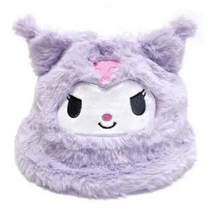 쿠로미 입체퍼 버킷햇 758902어린이햇 퍼모자 캐릭터 캐릭터털 아이퍼 털모자 벙거지 여아털 방한 키즈방한