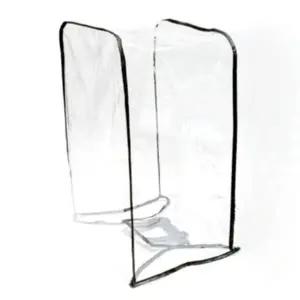 투명 PVC 캐리어 방수 커버 28인치 28인치 항공 캐리어 커버 투명 방수