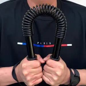 홈트 가슴운동기구 일자형 완력기 40kg 일자형완력기 운동기구 상체