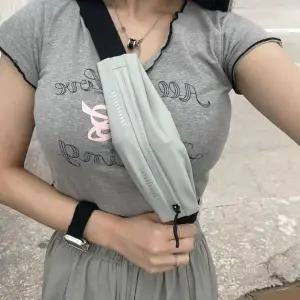 러닝 힙색 벨트 그레이 러닝 벨트 플립 런닝 힙색