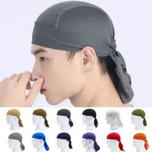 고탄성 부드러운 메쉬 원단 운동야외활동 스카프 두건 버킷햇