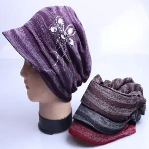 엘리트 웹피모자 줄무늬챙두건 모자