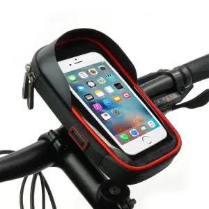 자전거 휴대폰 핸드 거치대 거치백 가방 방수 레드 용대 스마트 원터치 용품 폰대 핸들 라이딩