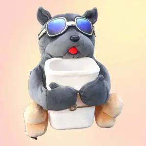 [골드스마일]차량용 티슈커버 새차선물 차꾸미기 장식품 휴지통