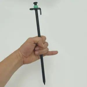 텐트고정핀 캠핑 타프 단조팩고정핀 30cm 야광