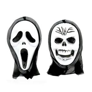 할로윈 해골마스크(20개)코스프레 가면 분장 가면만들기 스크림가면 파티소품 얼굴가면 무서운가면 데이 코