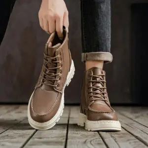 워커단화 남성부츠 패션 워커 남자신발 캐쥬얼화
