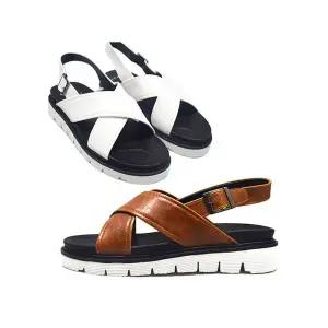 [하프클럽/]남성샌들 키높이샌들 캐주얼샌들 남자 스트랩샌들