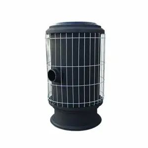 뉴테크 연탄난로 3구 9탄 철도가니 장작난로 캠핑난로 야외용난로 캠핑난로