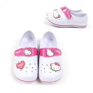 여아동 학교신발 베이 캐릭터 키티 미끄럼방지 실내화