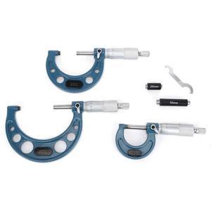 3Pcs 미터 링 스틸 측정 및 도구 고정밀 렌치 0 75mm 측정봉 아웃사이더