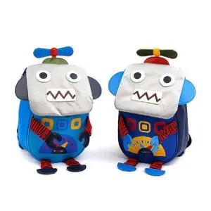 플라이봇 미아방지 가방 유아백팩 캐릭터 키즈유치원 어린이 애기 아기 배낭 소풍 백팩 키즈