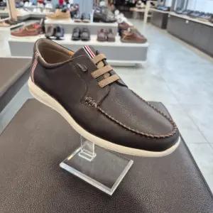 엘칸토 HC11 소가죽 남성화 3CM 초경량 세미케주얼 보트화 F7H6U41J385