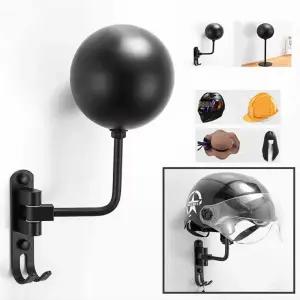 키밍 헬멧 행거 모자 거치대 액세사리 후크 다용도부착식걸이 오토바이악세 부착형 걸이 정리 다용도 스탠