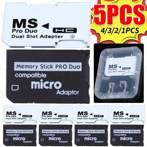 [호환품]TF-MS 카드 메모리 스틱 어댑터 플러그 앤 플레이 교체 부품 프로 듀오용 액세서리