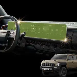 타스만 네비게이션 액정보호 필름자동차디스플레이 지문방지 고투명 HD 필수용품 신차 파노라마